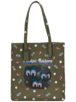 snow white coach tote