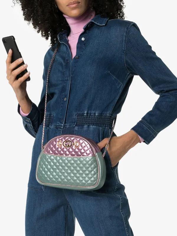 gucci laminated mini bag