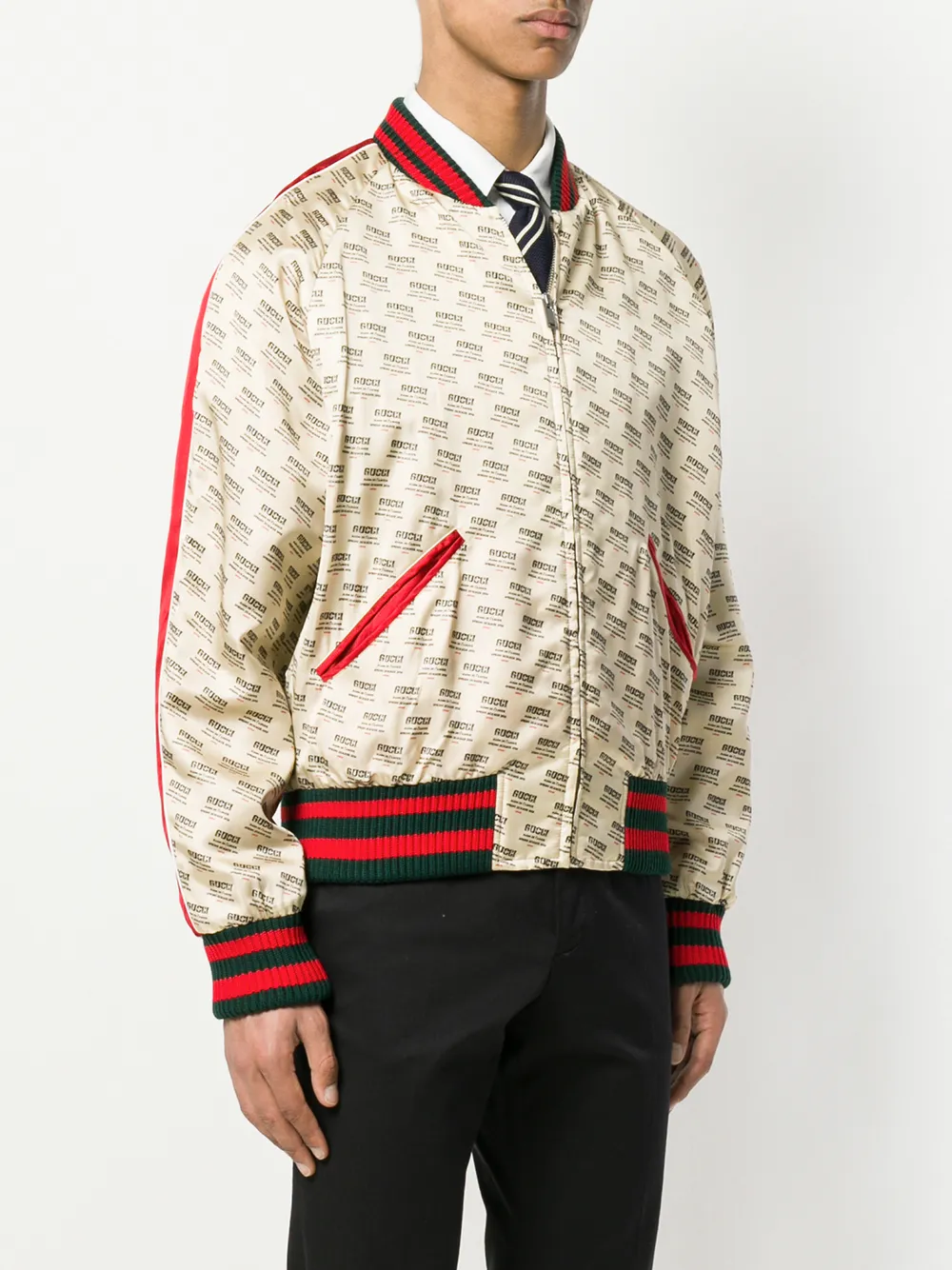 gucci stamp jacket