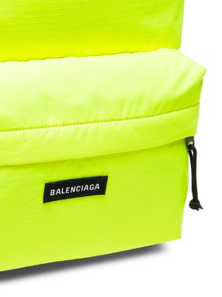 Yellow Neon Explorer Logo Backpack展示图