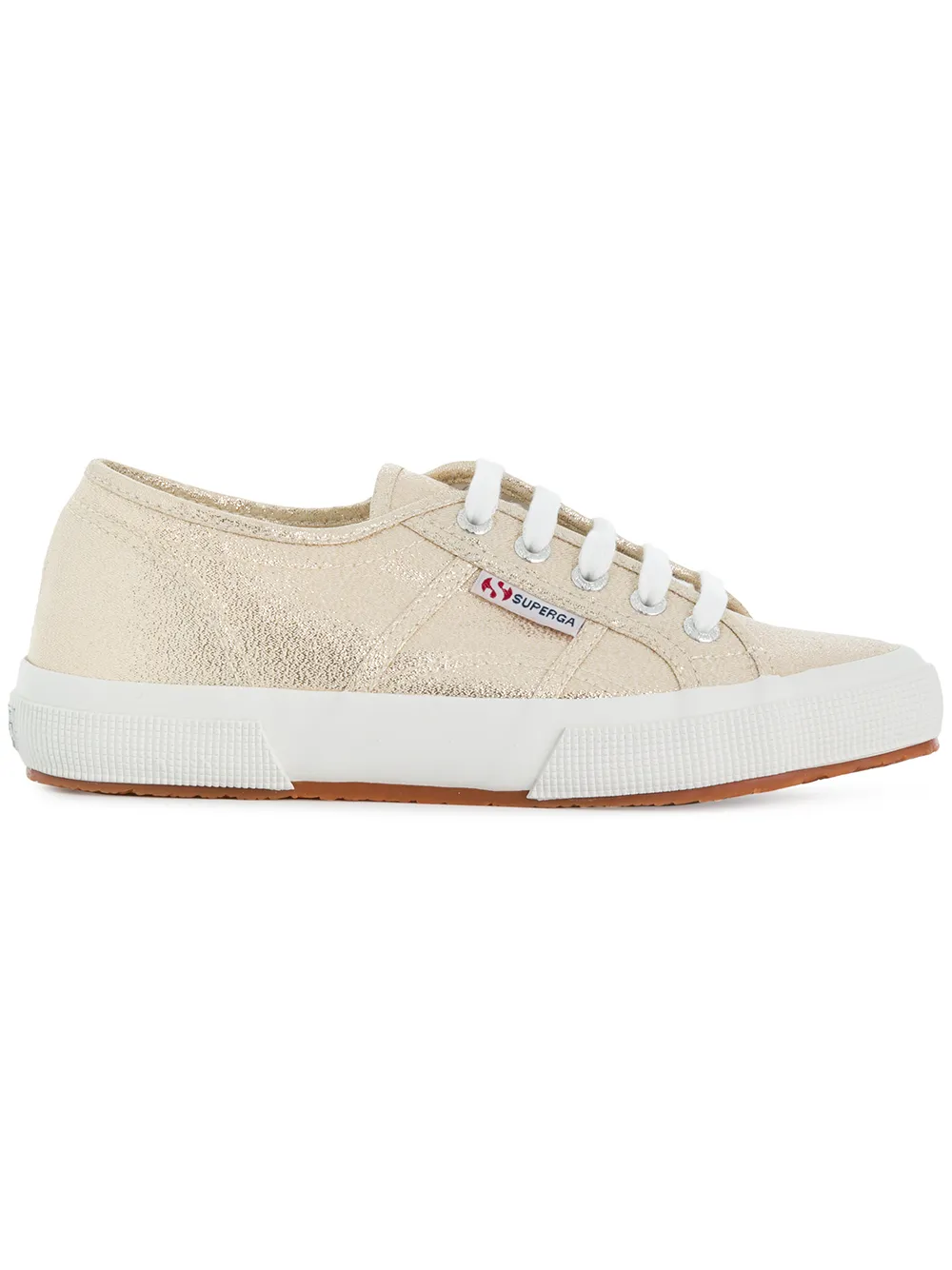 Superga low top platform sneakers | Metallic | Image 1