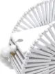 Cult Gaia round cage bag