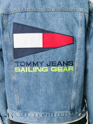 tommy jeans sailing denim jacket