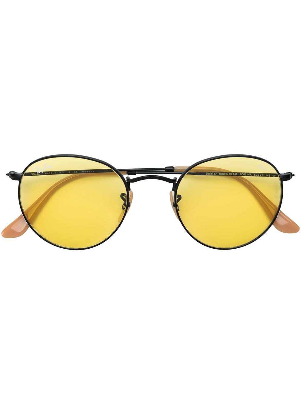 фото Ray-ban солнцезащитные очки в круглой оправе с фотохромными линзами