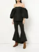 Image 2 of Ellery full flare cropped trousers