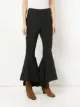 Ellery full flare cropped trousers