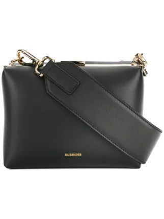 Jil Sander Box Shoulder Bag Farfetch Jil Sander Box Shoulder Bag