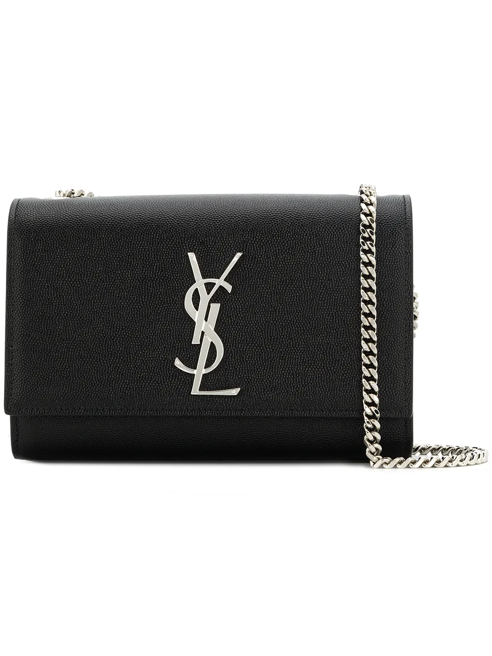 Saint Laurent Large Kate Textured Leather Crossbody Bag