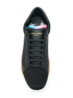 saint laurent rainbow sneakers