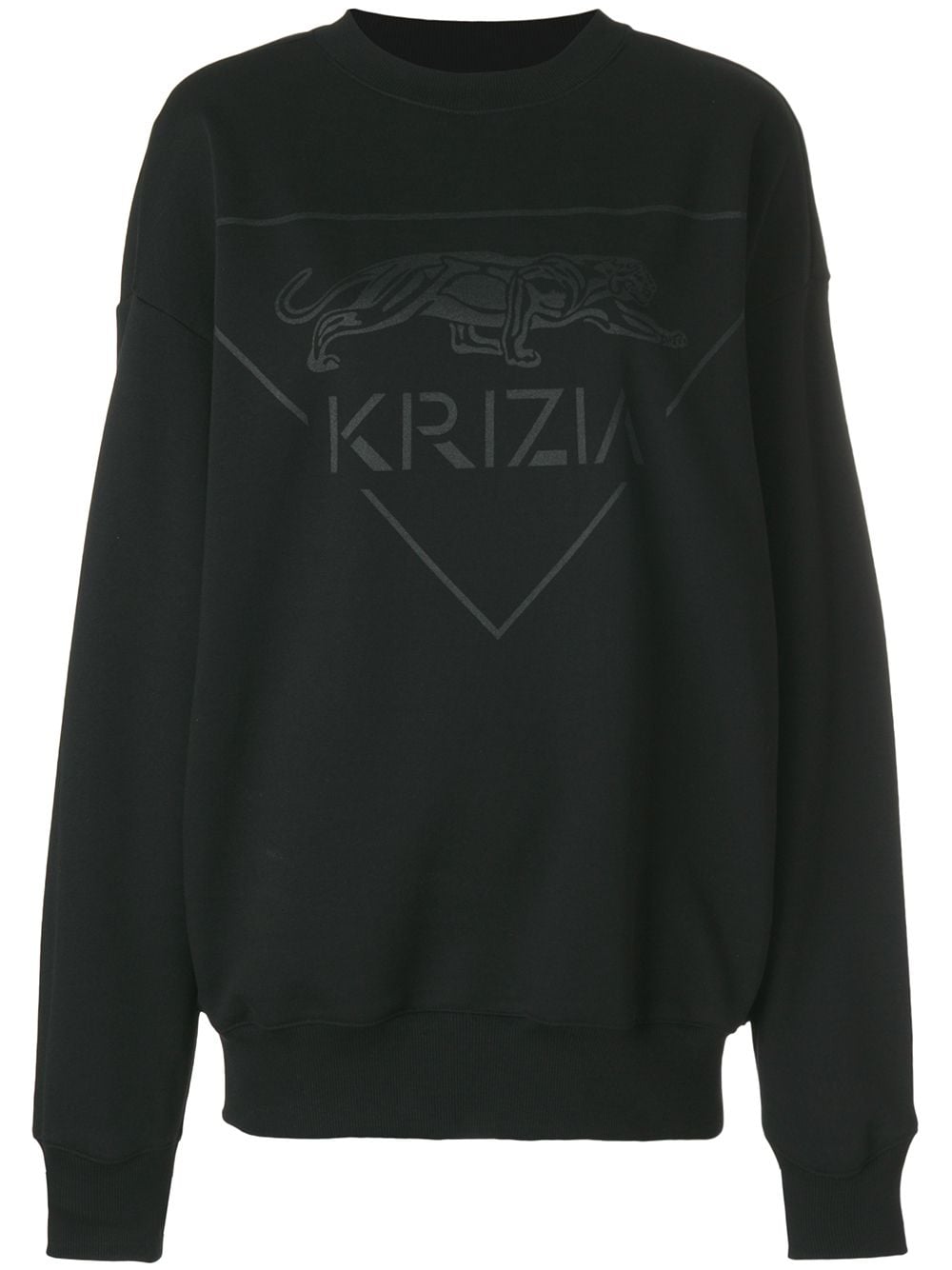KRIZIA logo print sweatshirt,18PK1155021S8912958973