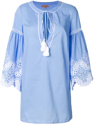 Anglaise Ermanno túnica Broderie Scervino detalle qwEURE4
