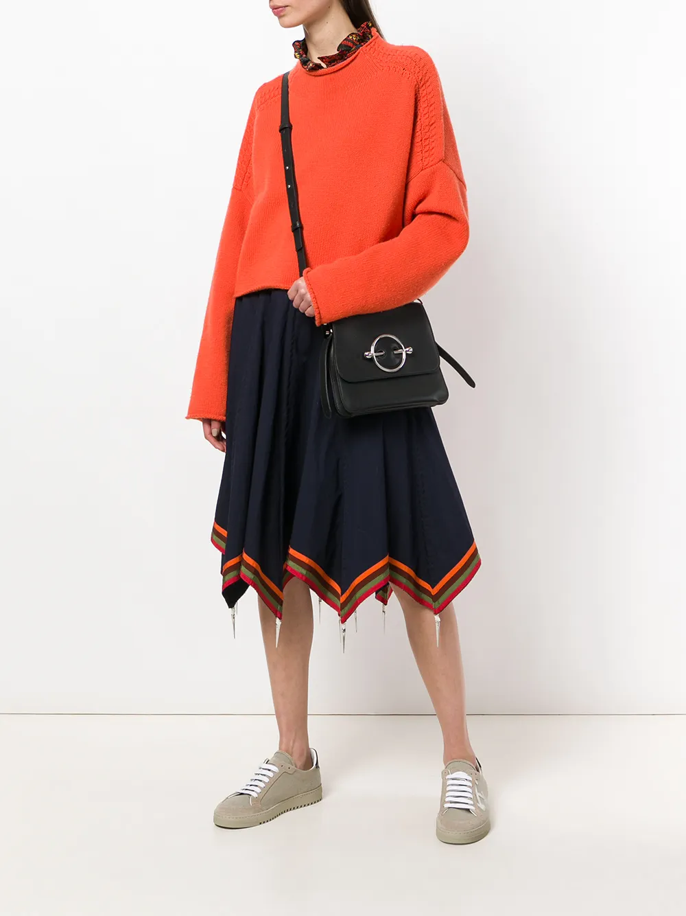  Jw Anderson Pullover Mit Zopfmuster   Gelb 