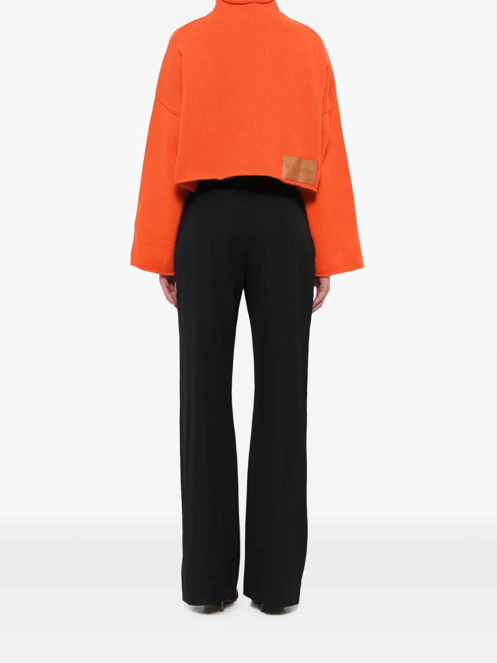 JW Anderson trui details Oranje
