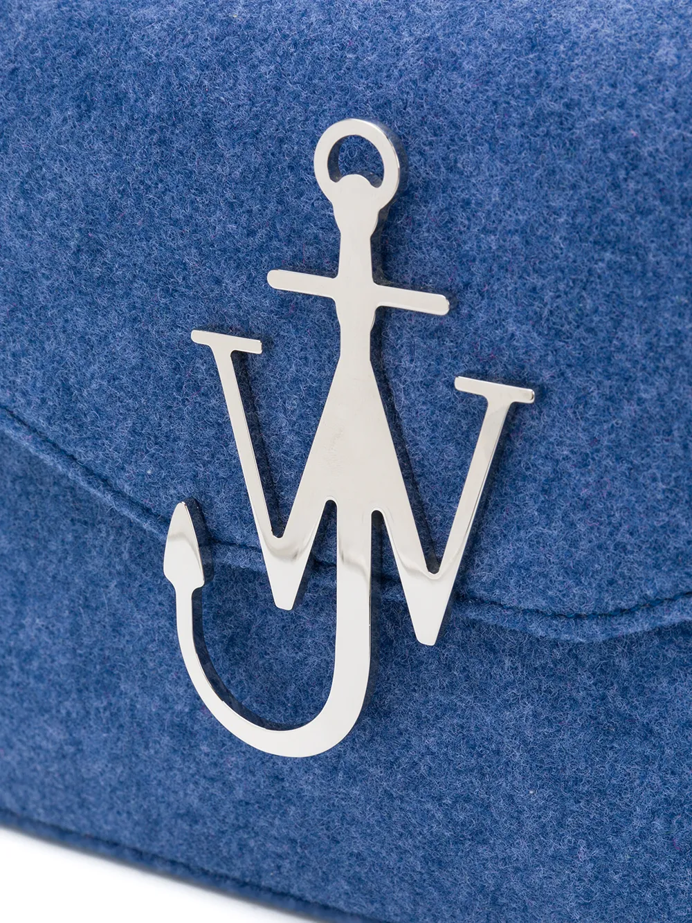JW Anderson vilten logotas Blauw