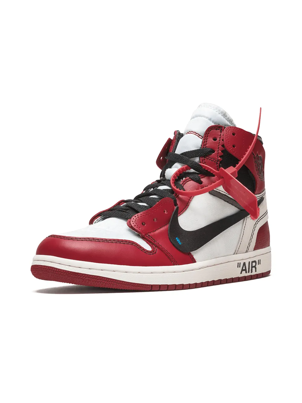 nike x off white jordan 1 red