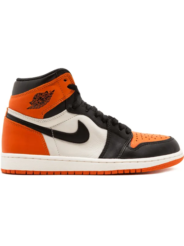 air jordan black orange