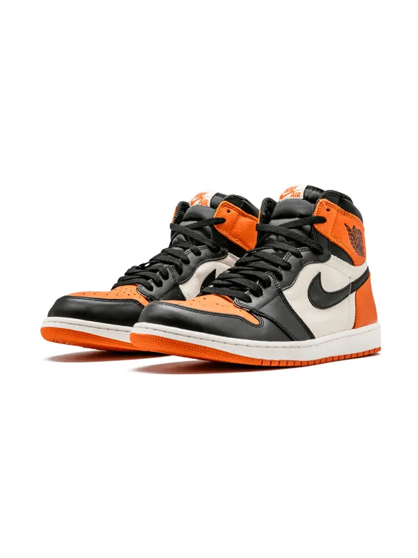 retro 1 jordans orange