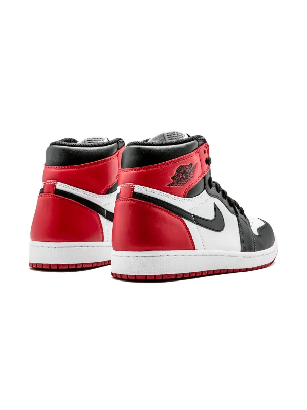 Air Jordan 1 Retro High OG Black Toe 2016