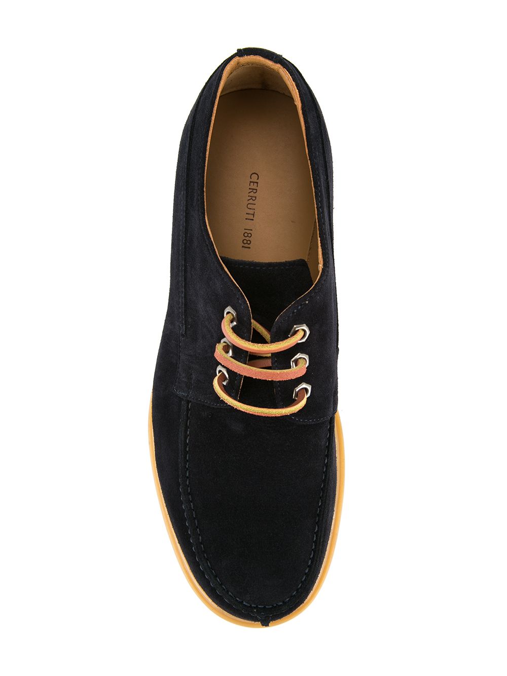 фото Cerruti 1881 ridged sole boat shoes