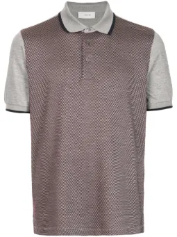 Cerruti 1881 Clothing for Men - Farfetch contrast sleeve patterned polo shirt