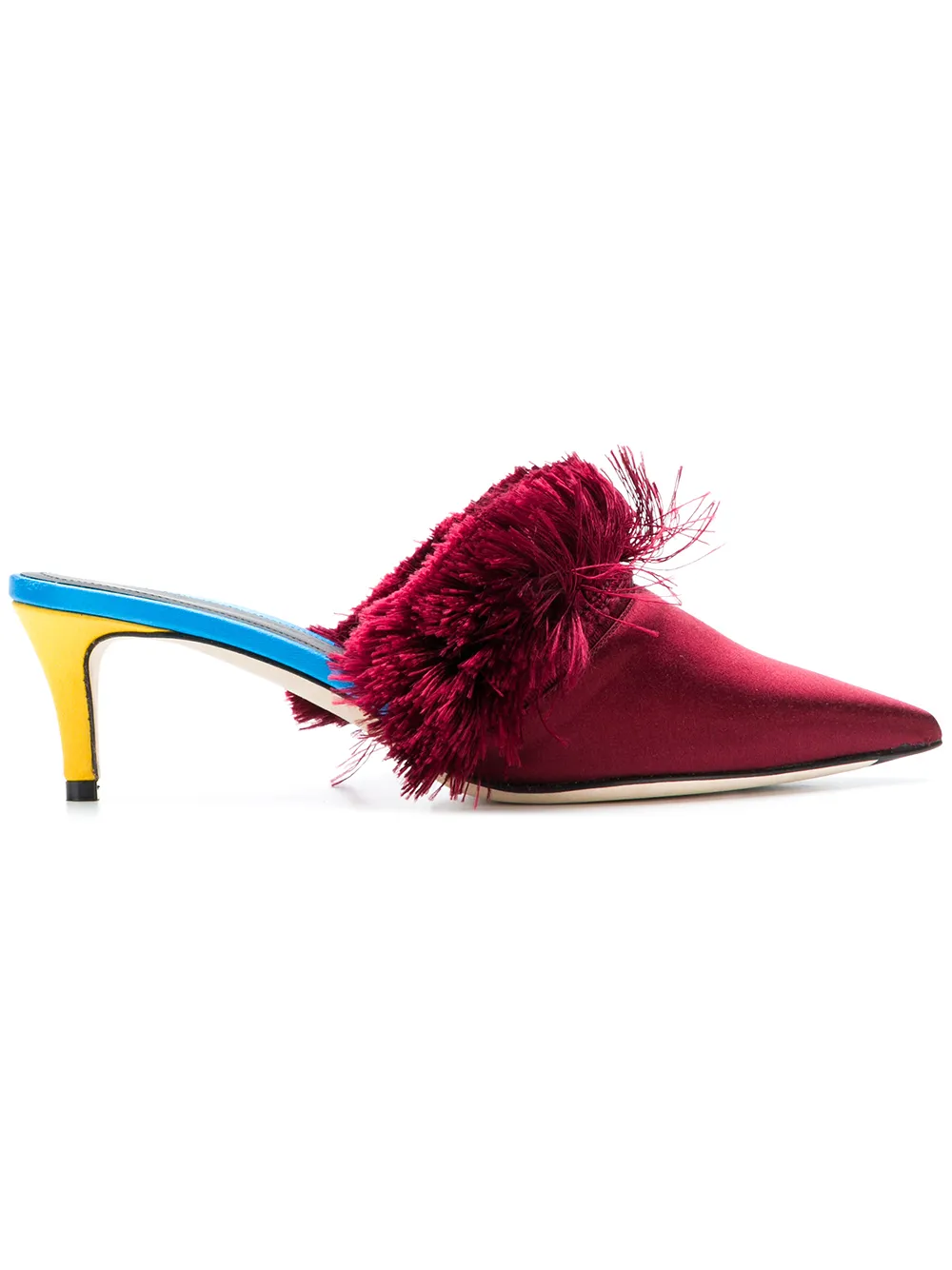 Marco De Vincenzo Mules Con Frange 'Fluffy' - Tendenza classica, vale la pena avere Marco De Vincenzo Mules Con Frange 'Fluffy' - Tendenza classica, vale la pena avere