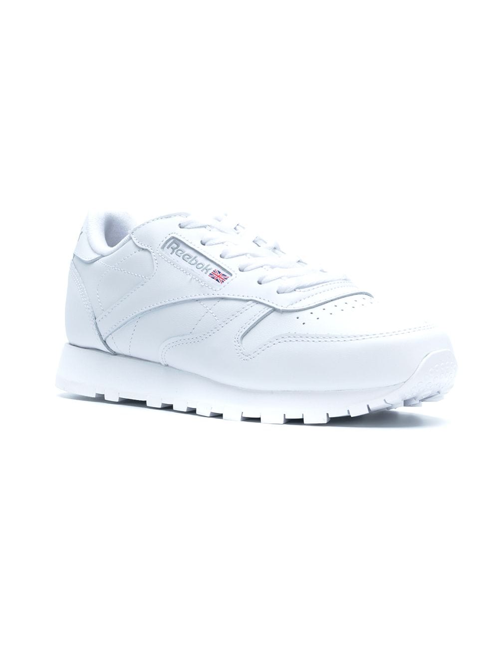 Shop Reebok Panelled Low Top Sneakers In White