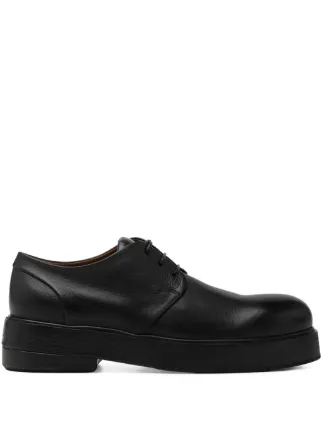 Marsèll 44mm Zuccolona Leather Derby Shoes | Black | FARFETCH