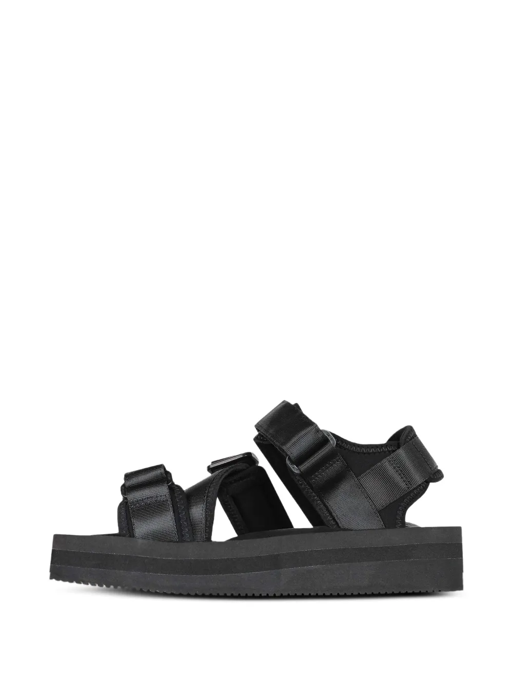 Suicoke platform sandals Zwart