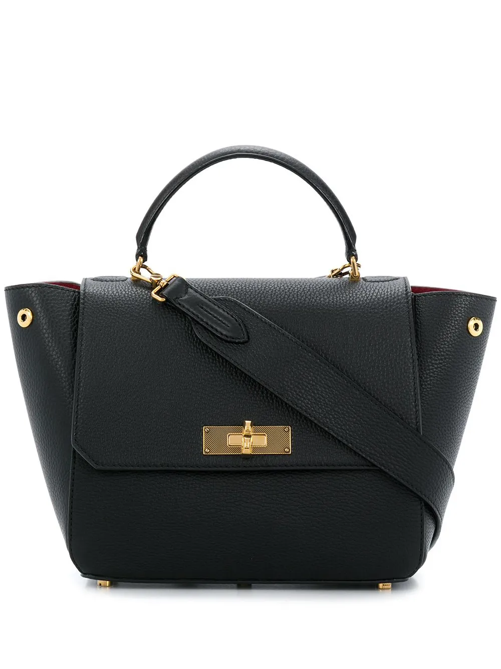 

Bally foldover top tote bag - Black