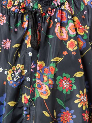 floral print oversized jacket展示图