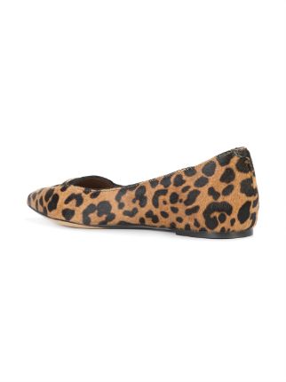 Alexa leopard print ballerina shoes展示图