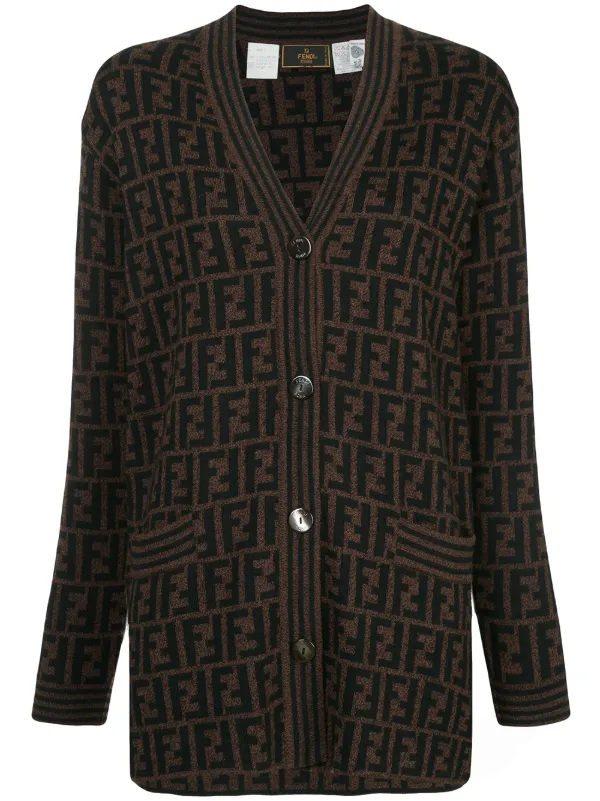 fendi zucca cardigan