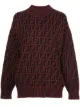 Image 1 of Fendi Pre-Owned Zucca pattern knit top