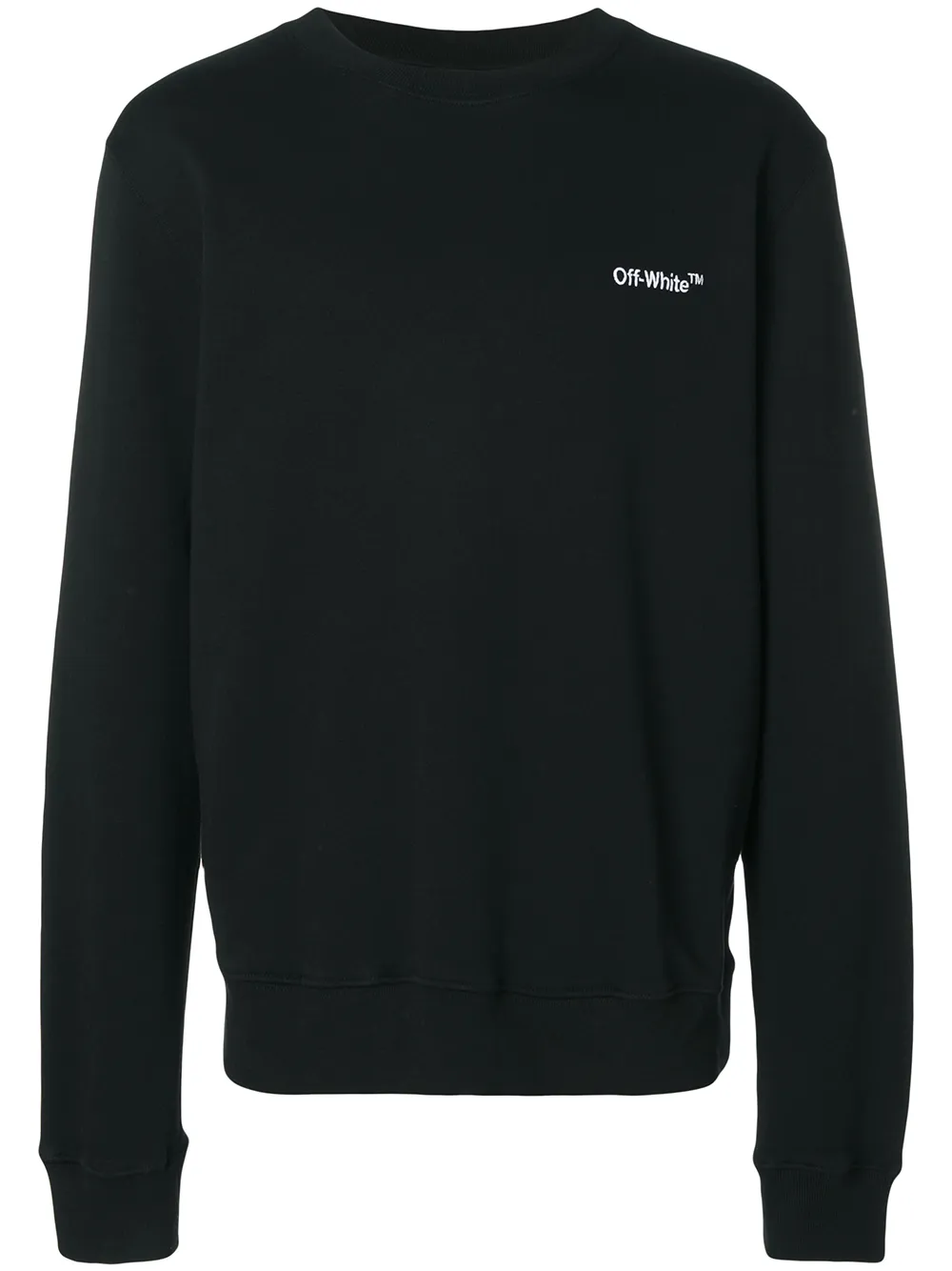 OFF-WHITE OFF-WHITE LOGO SWEATSHIRT - BLACK,OMBA025E18192001100012962566