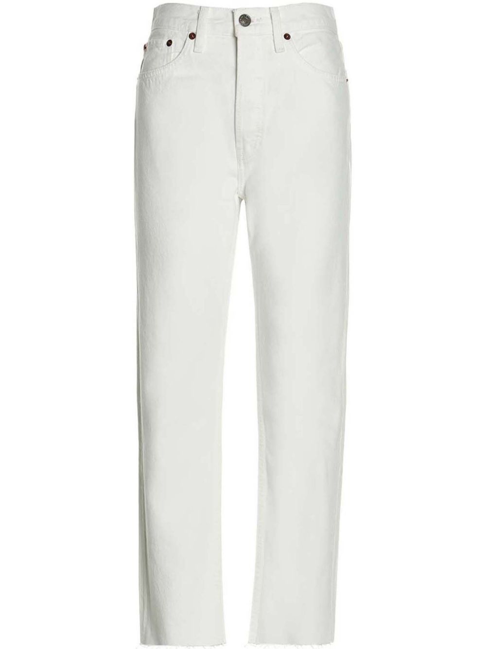 RE/DONE Stove Pipe jeans - White