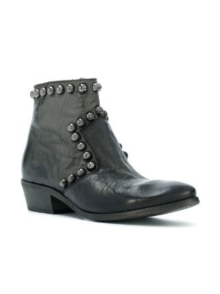 studded ankle boots展示图