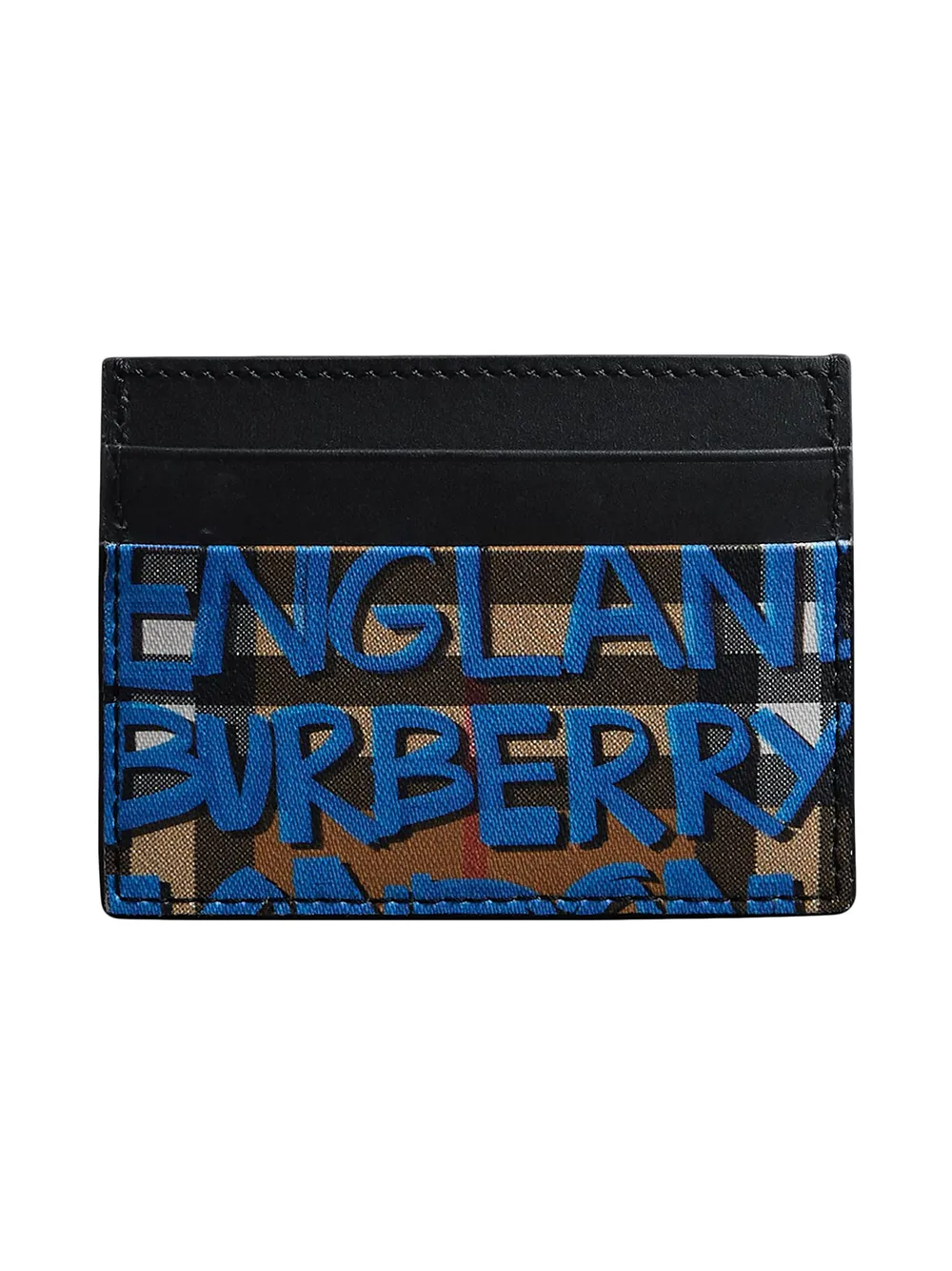 burberry graffiti card holder