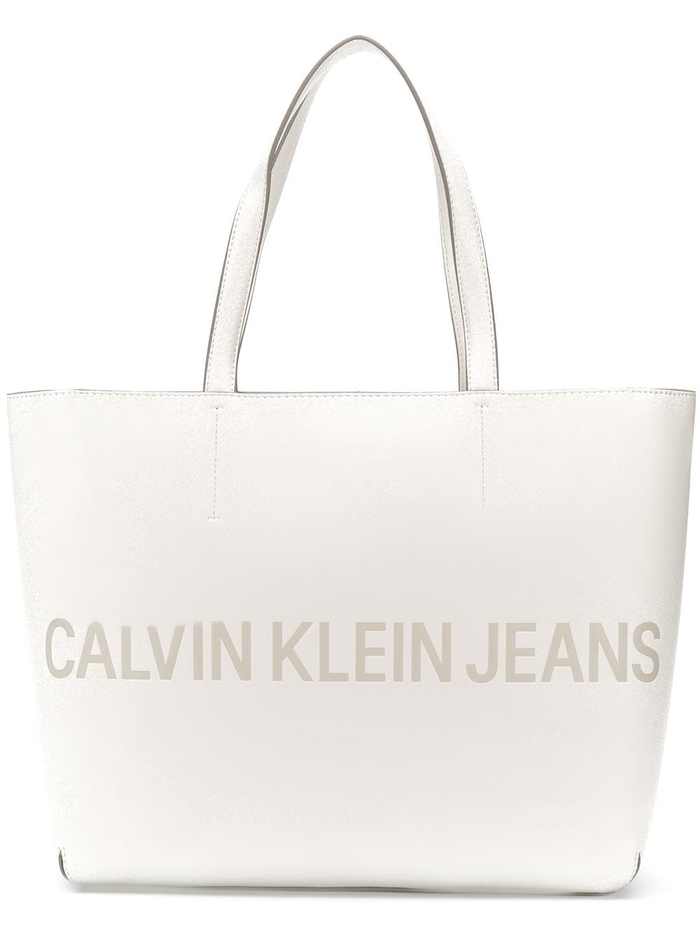 calvin klein jeans white bag