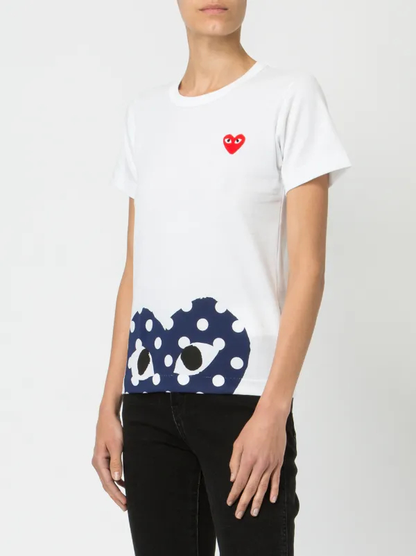 Comme Des Garçons Play ハートロゴ Tシャツ 通販 - FARFETCH