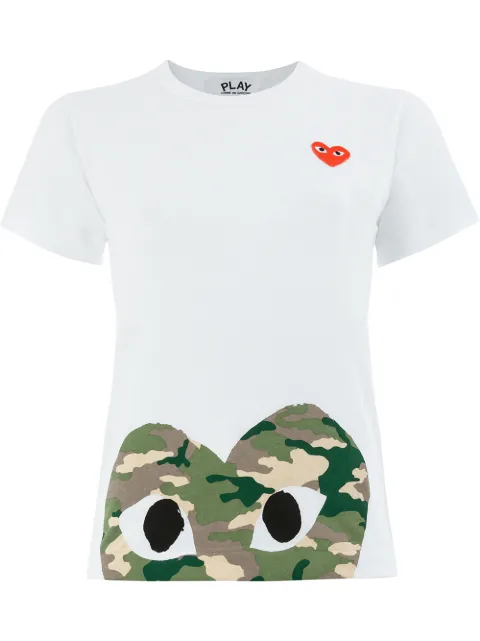 Comme Des Garçons Play heart print T-shirt
