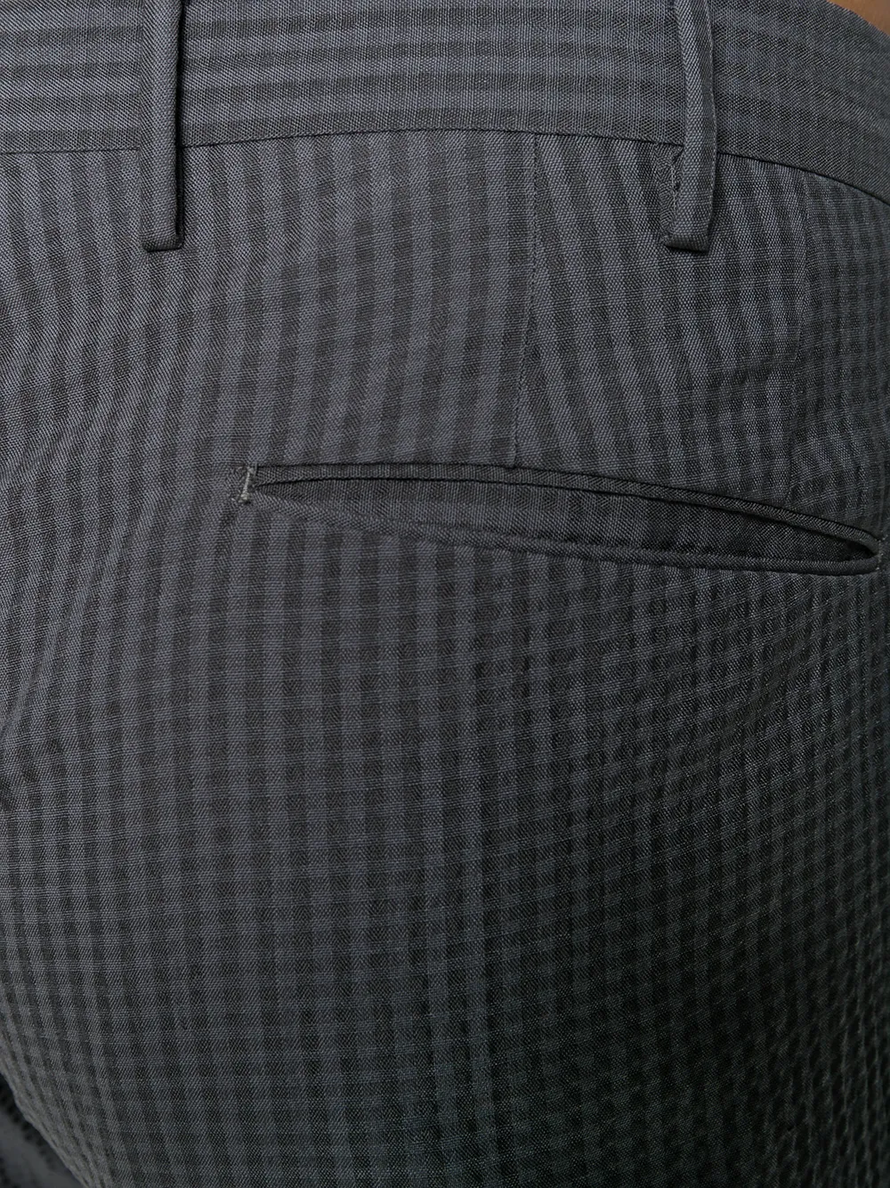 PT Torino geruite broek Grijs