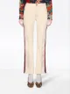 Gucci Denim flare pant with Web