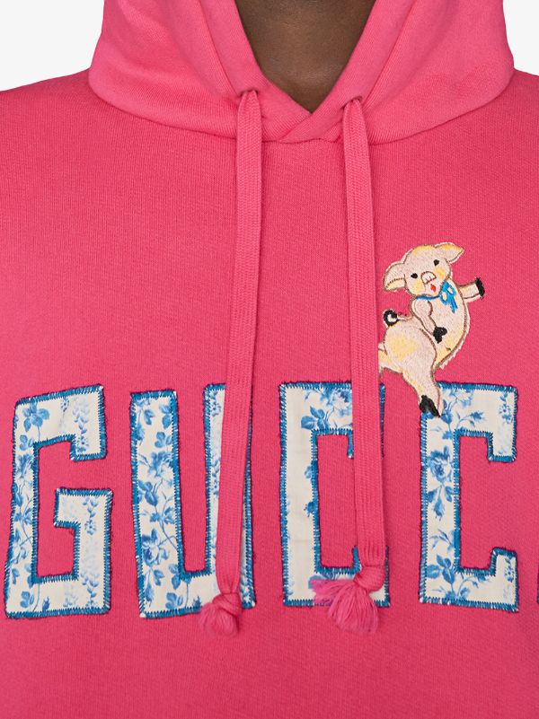 gucci sweatshirt with piglet