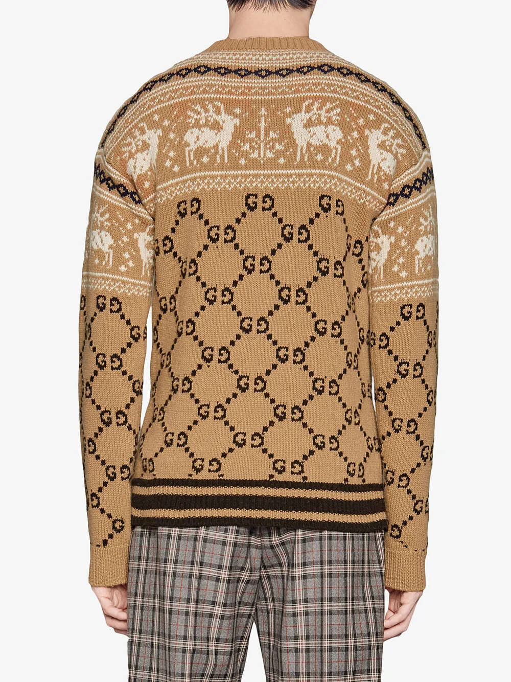 gucci reindeer sweater