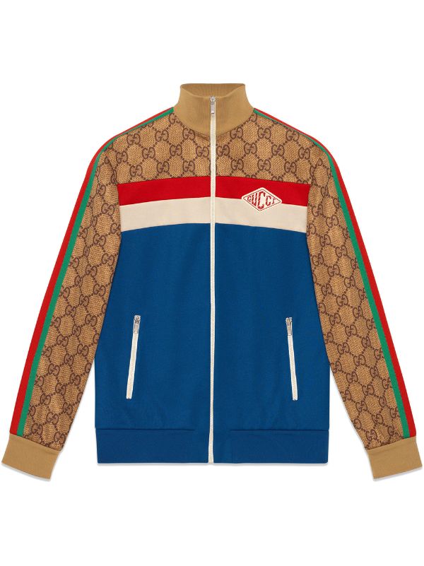 Gucci GG technical jersey jacket AW20 