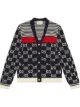 Image 1 of Gucci GG and stripes knit cardigan
