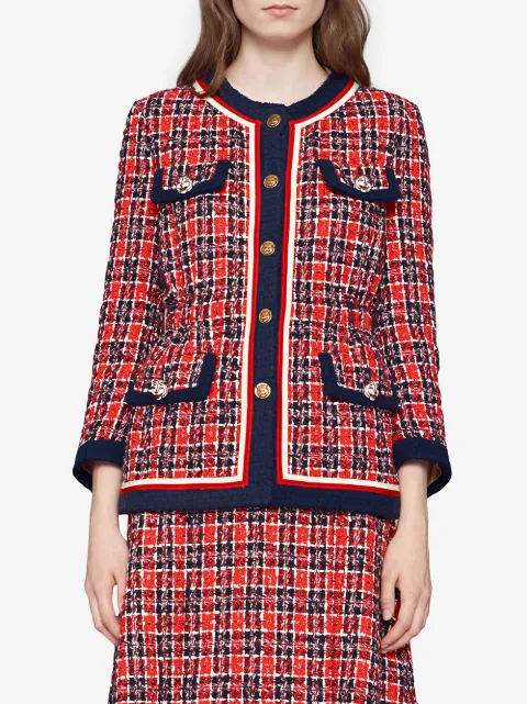 gucci tweed jacket