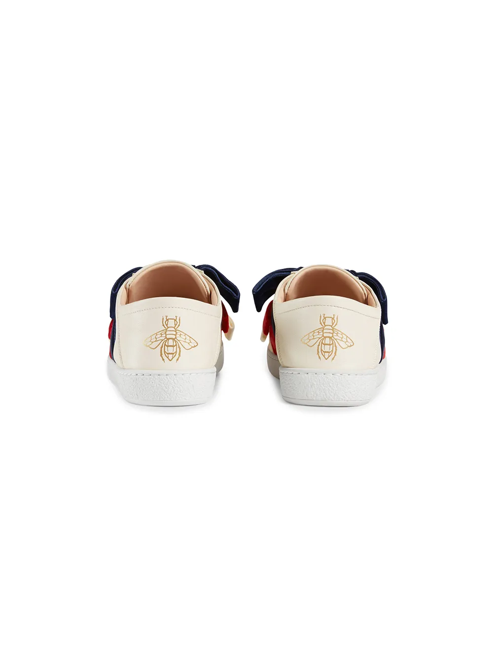 Gucci Ace sneaker with velvet bows White