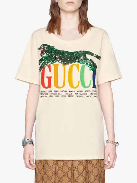 tiger shirt gucci