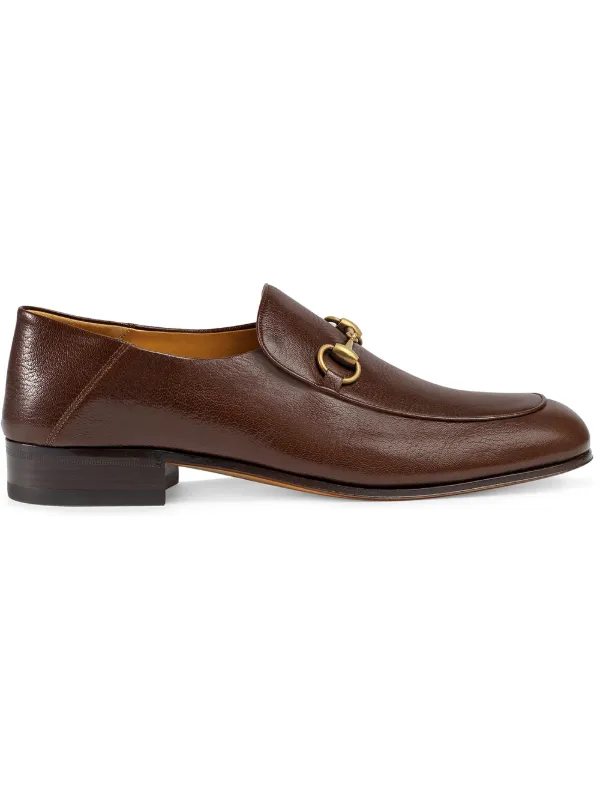 horsebit leather